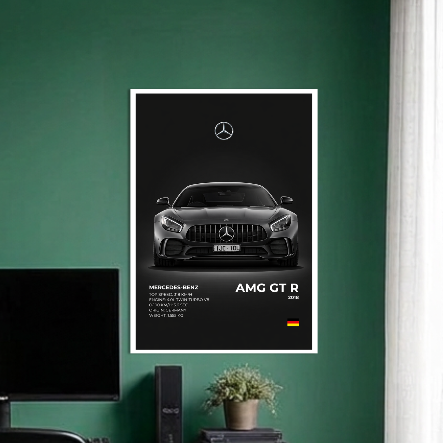 AMG GT R | C-4 | CAR POSTER