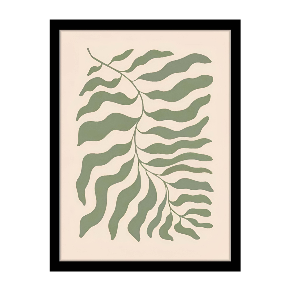 SERENE FERN - Themed Poster