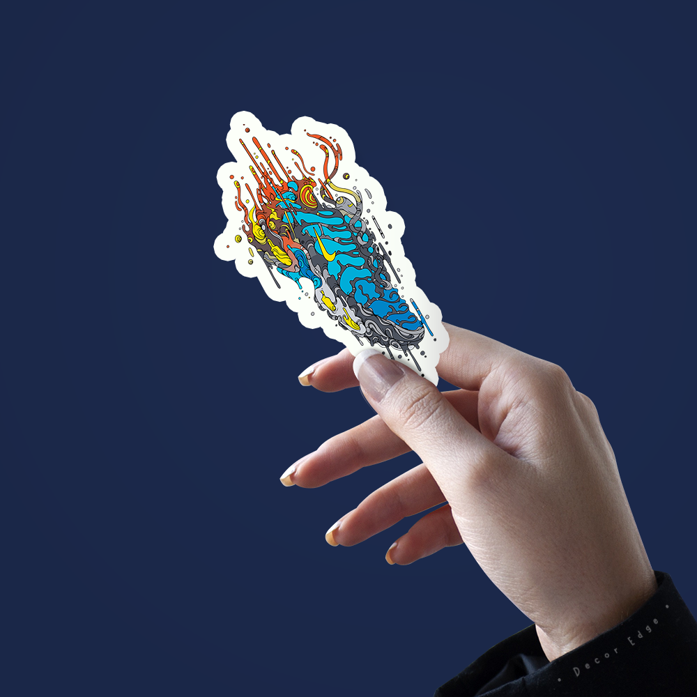 FLYING SNEAKERS STICKER