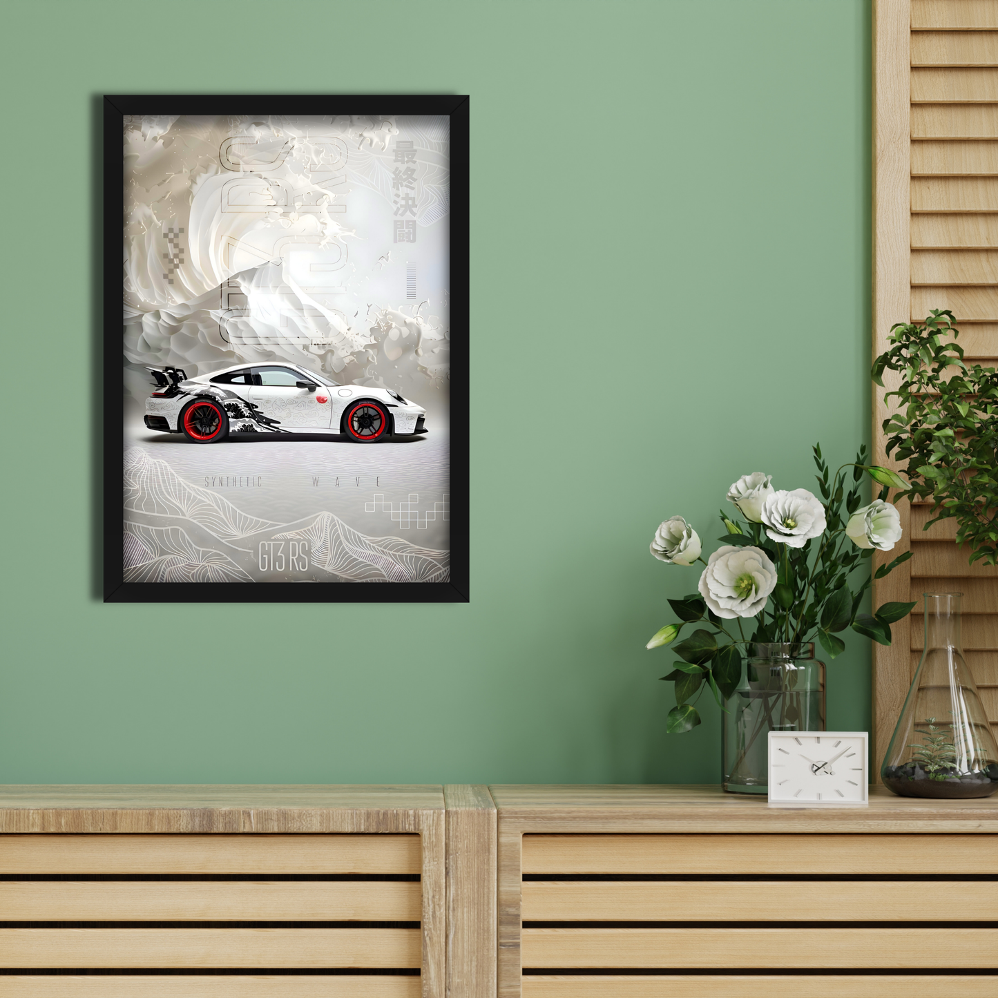 PORSCHE GT3RS | C-V3 | CAR POSTER