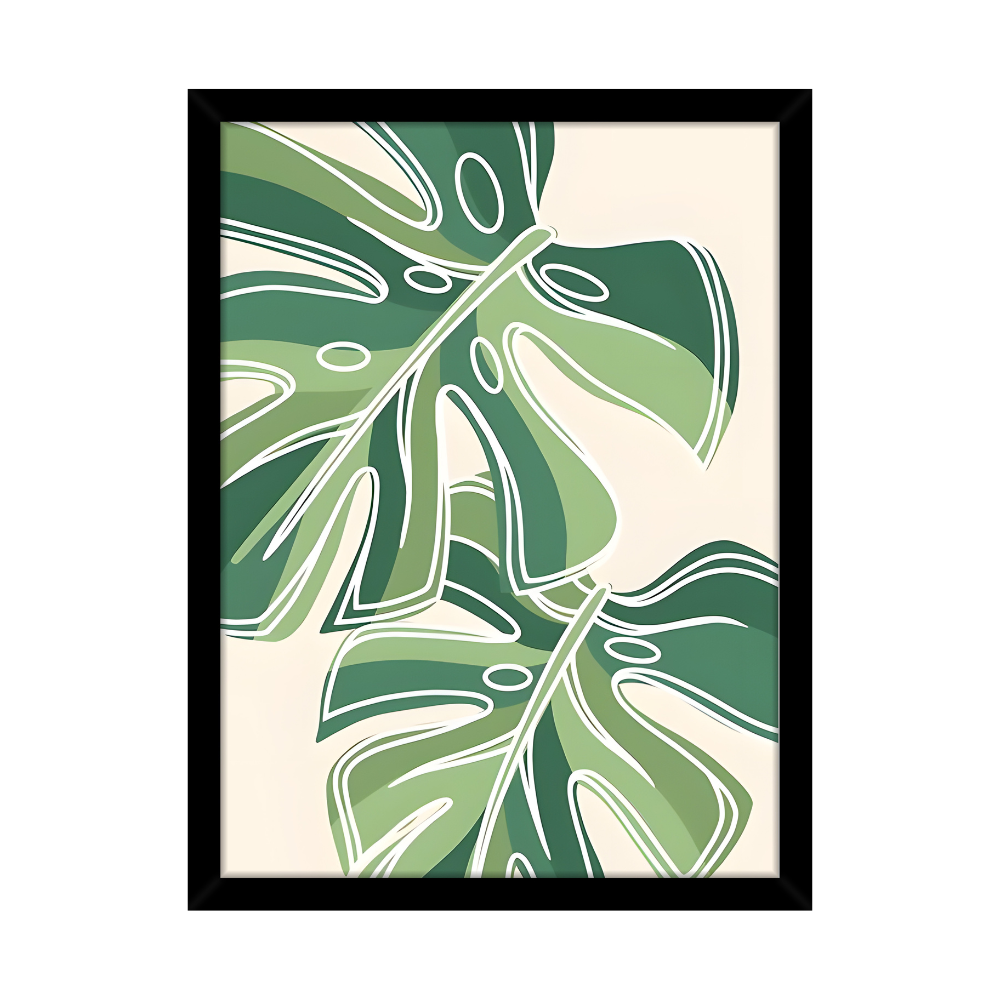 MONSTERA WHIMSY - Themed Poster