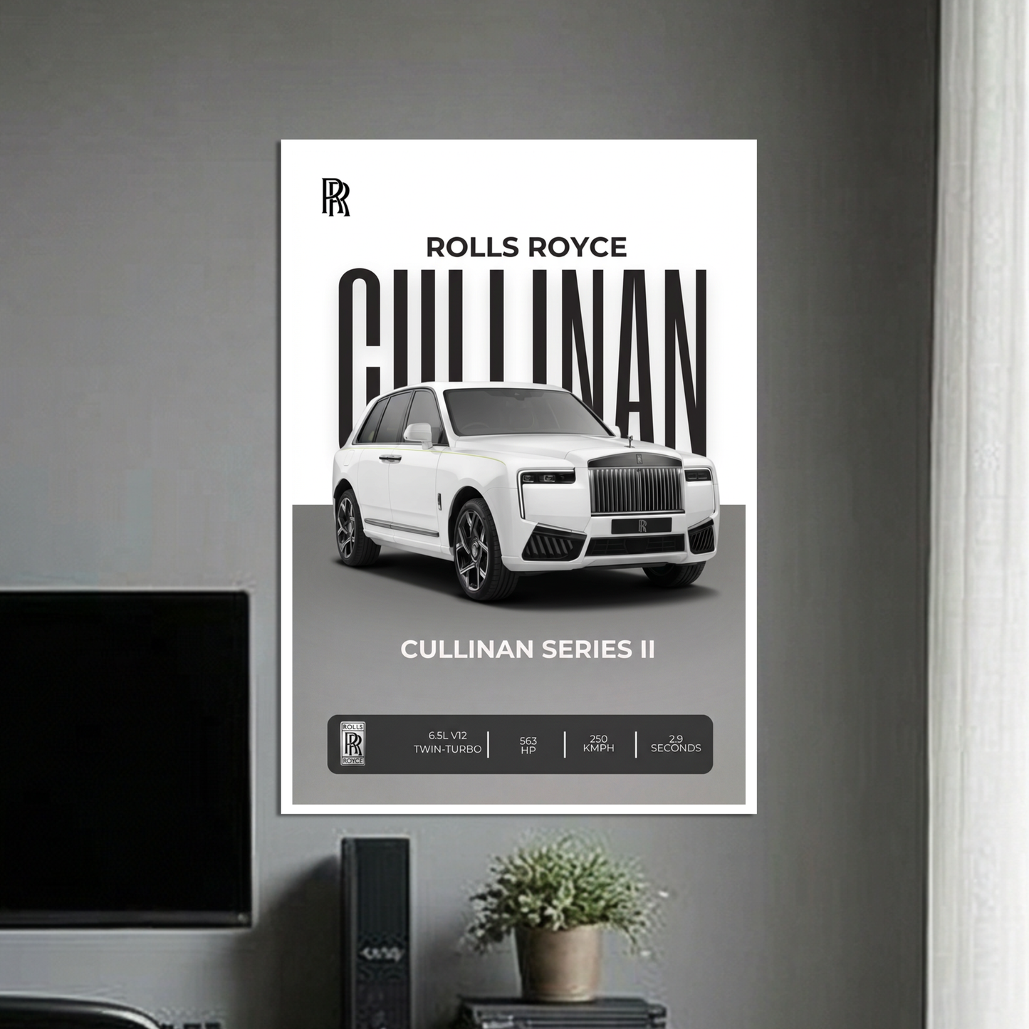 RR CULLINAN | C-3 | CAR POSTER