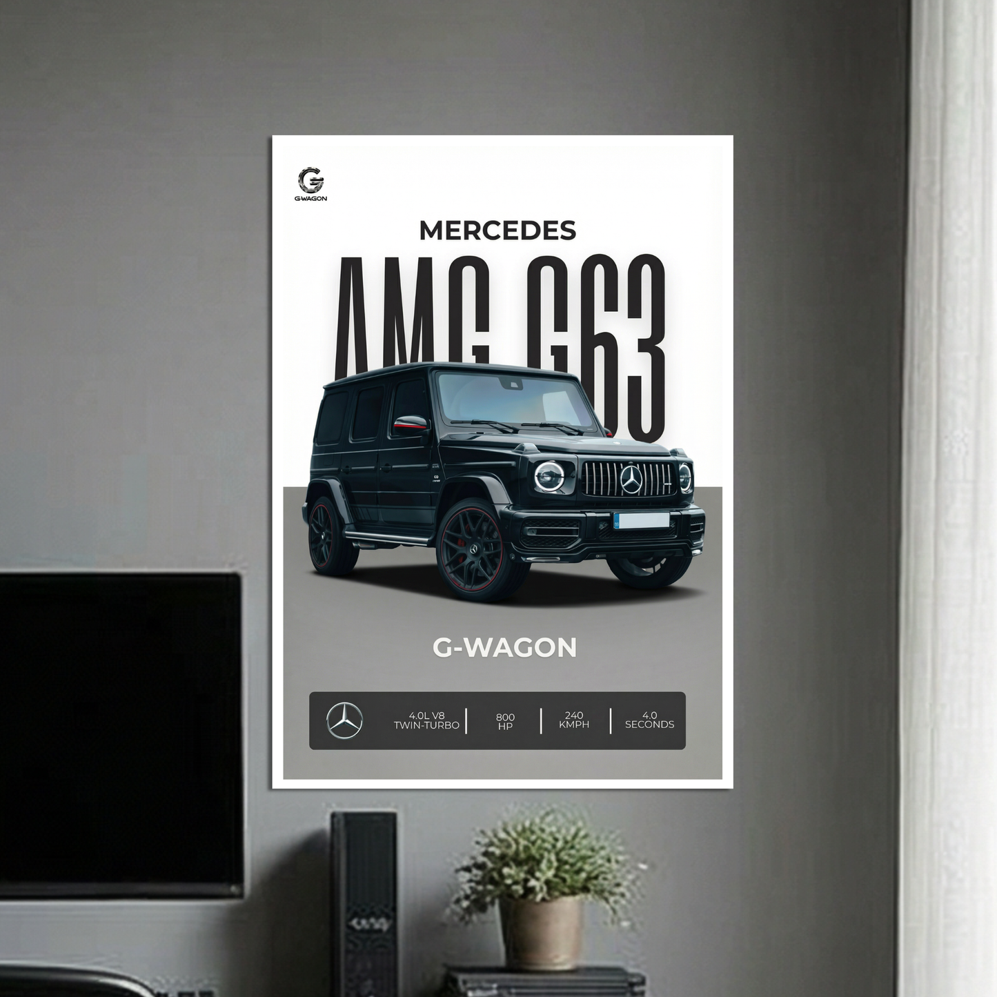 AMG G63 | C-3 | CAR POSTER