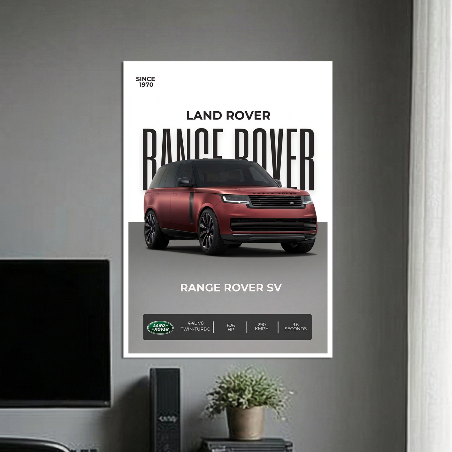 RANGE ROVER SV | C-3 | CAR POSTER