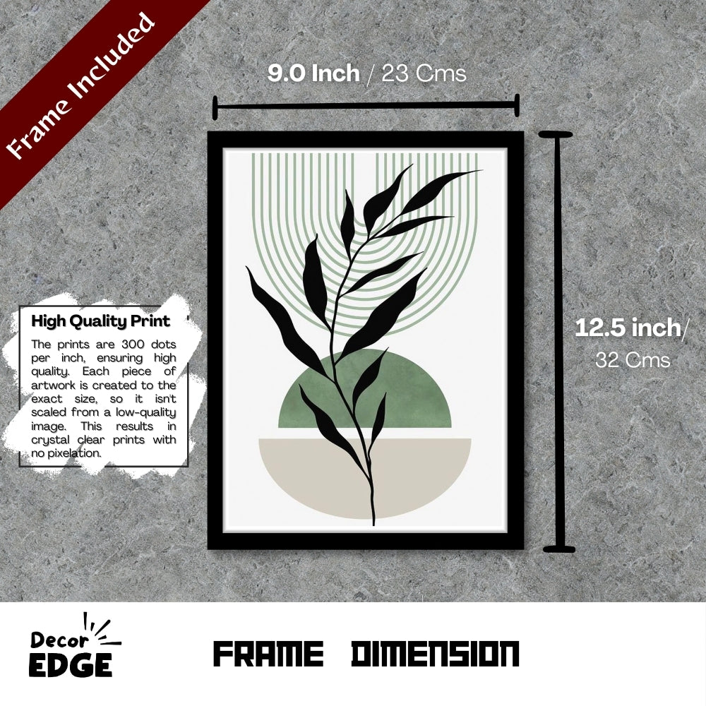 LEAF MOTIF - Themed Poster