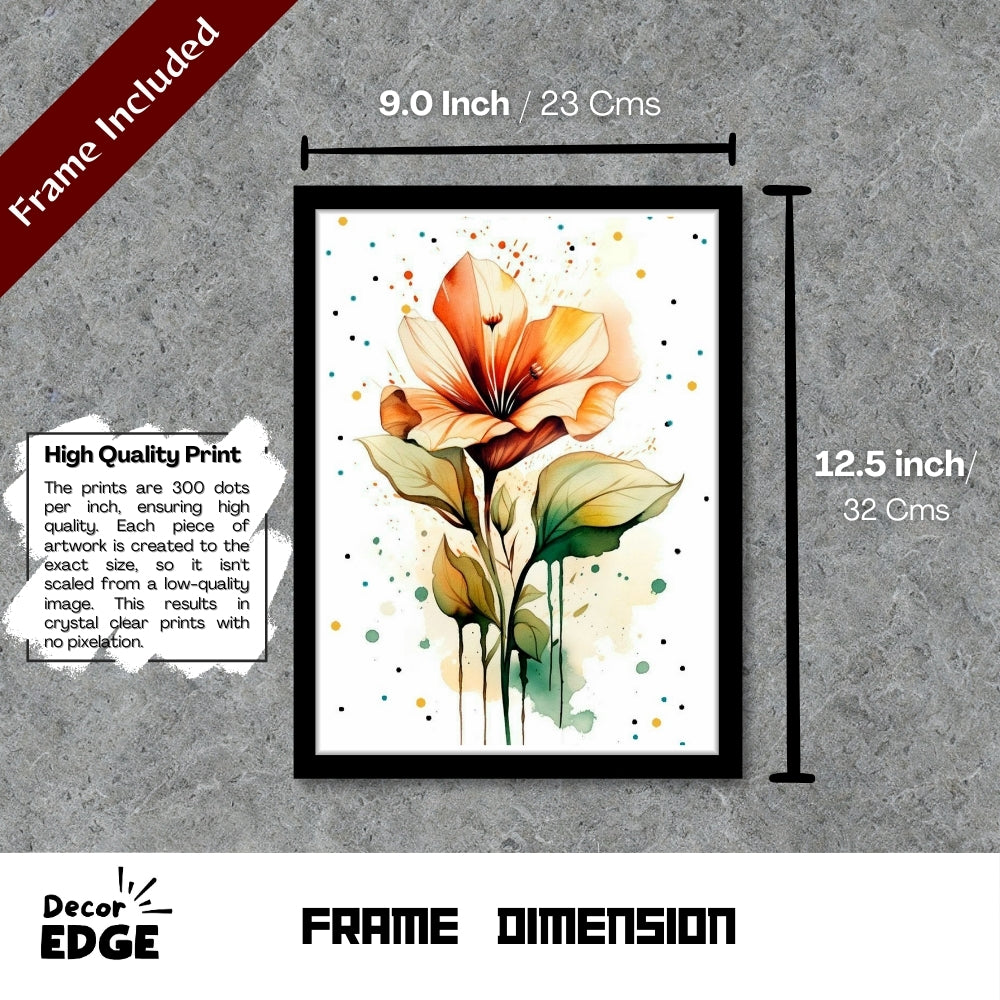 BLUSHING BLOOM - Themed Poster