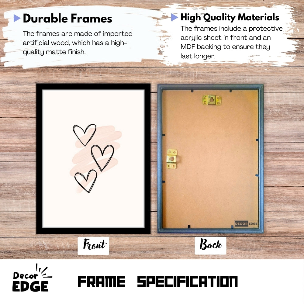 BLOOMING HEARTS - Themed Poster