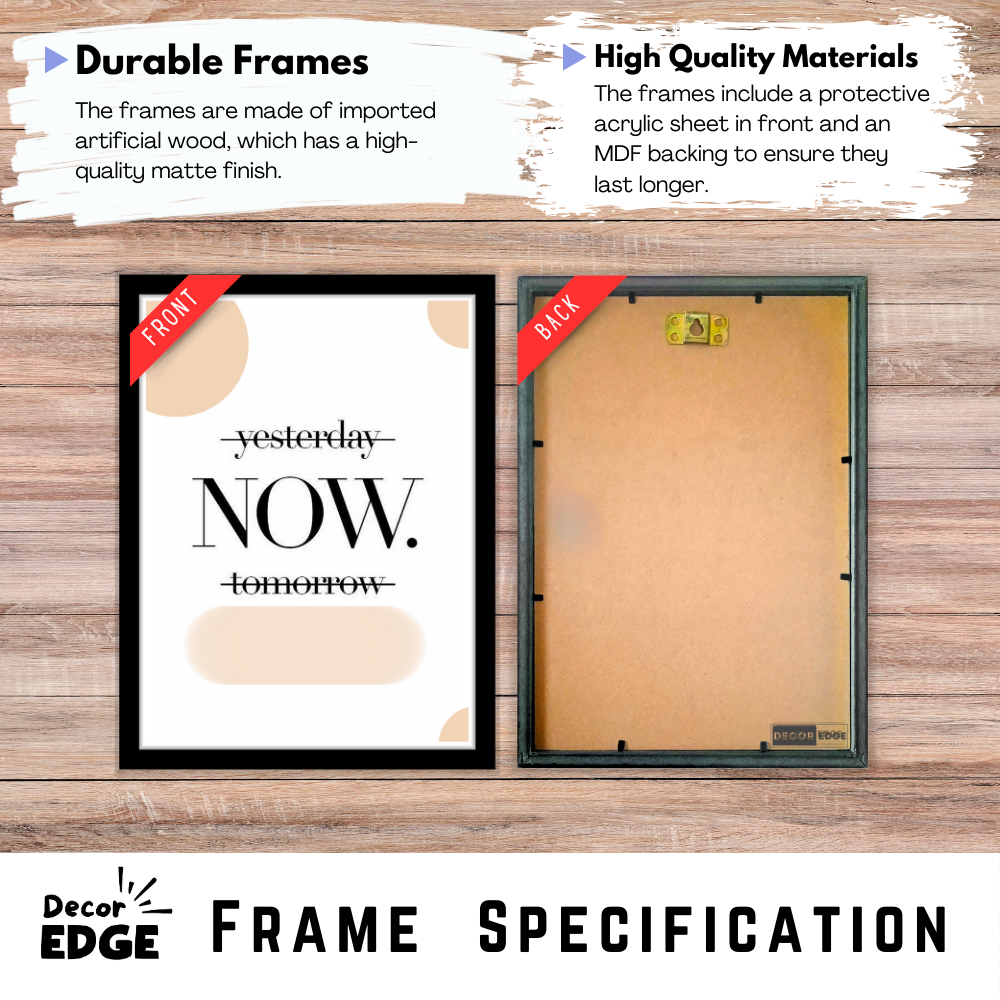 Now-Premium Framed Poster