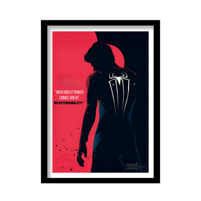 Shadow of Responsibility - Premium Framed Poster