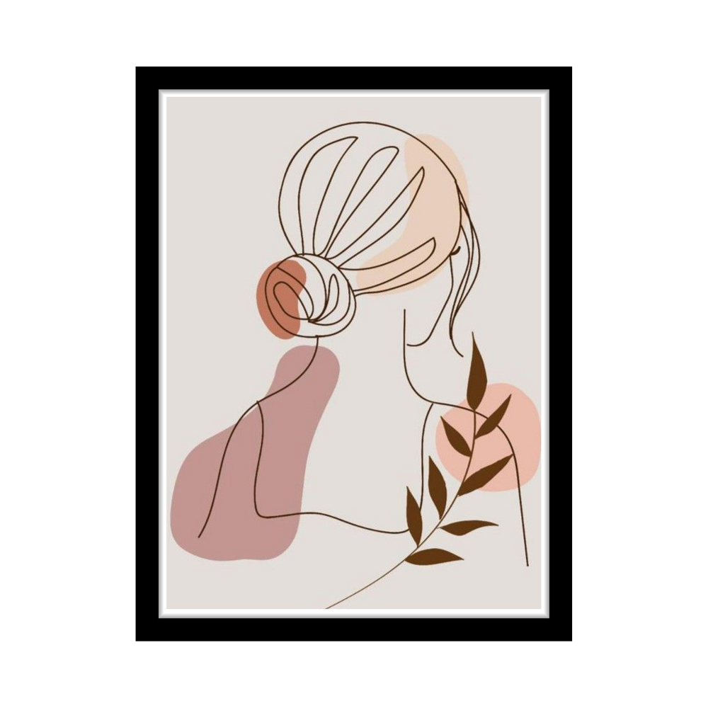 LEAFY LADY - Themed Poster
