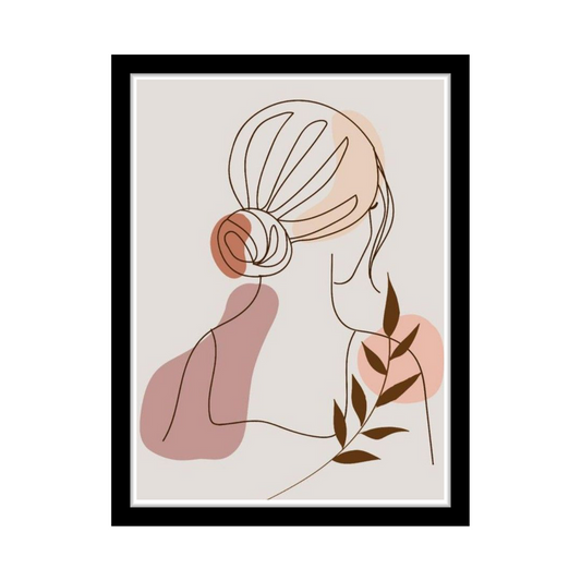 LEAFY LADY - Themed Poster