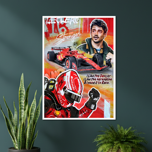 F1 | STRONGER | F1 Poster