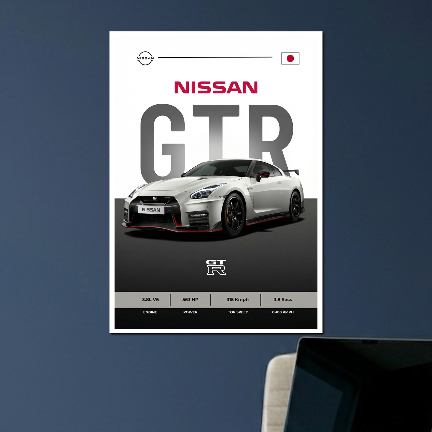 NISSAN GTR | C-2 | CAR POSTER
