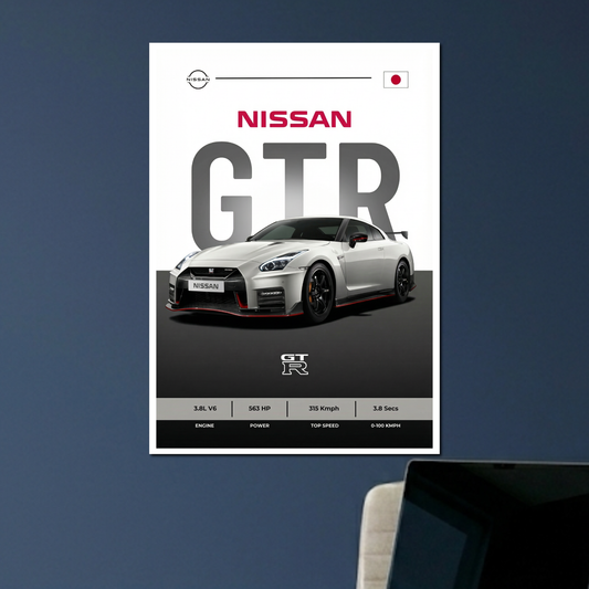 NISSAN GTR | C-2 | CAR POSTER