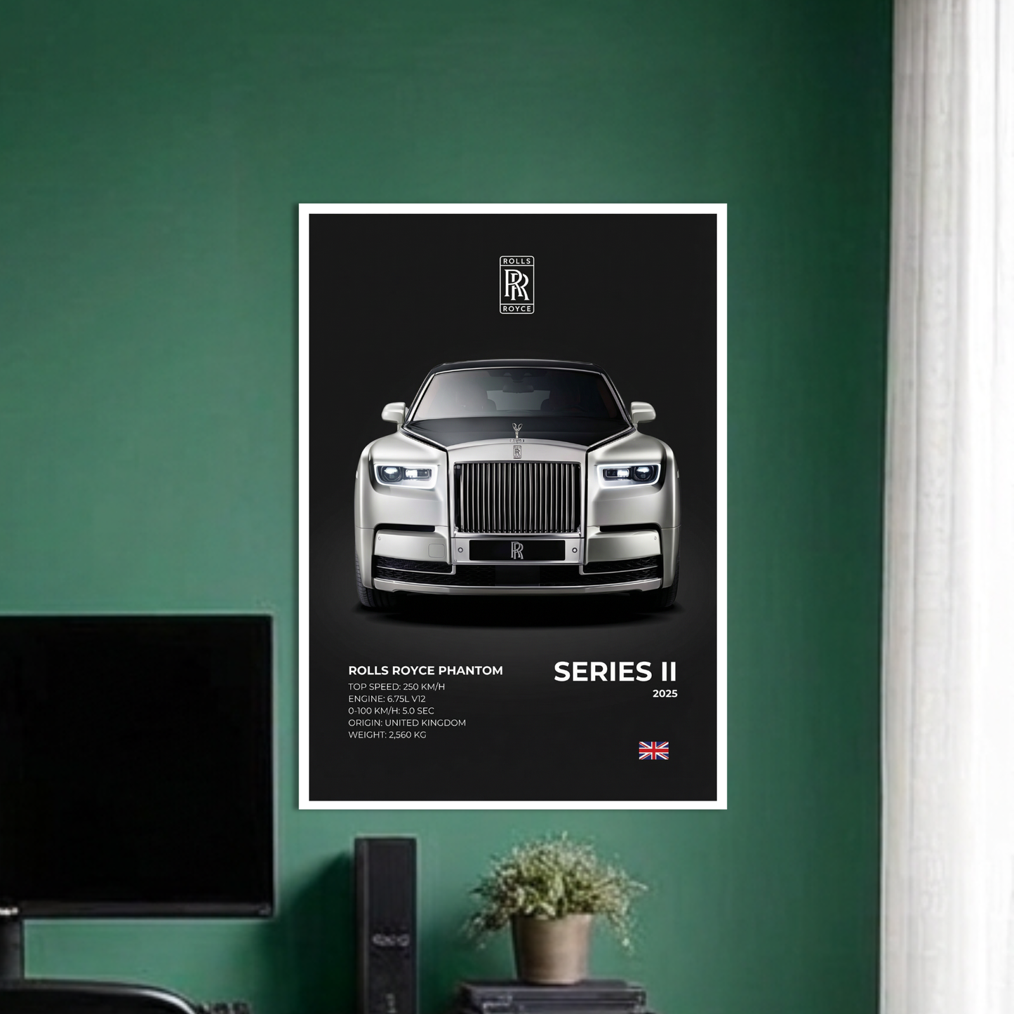 RR PHANTOM SERIES 2 | C-4 | CAR POSTER