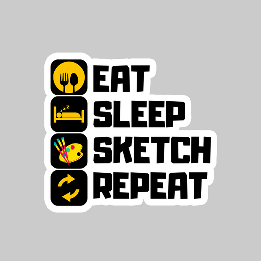 Eat Sleep Sketch Repeat