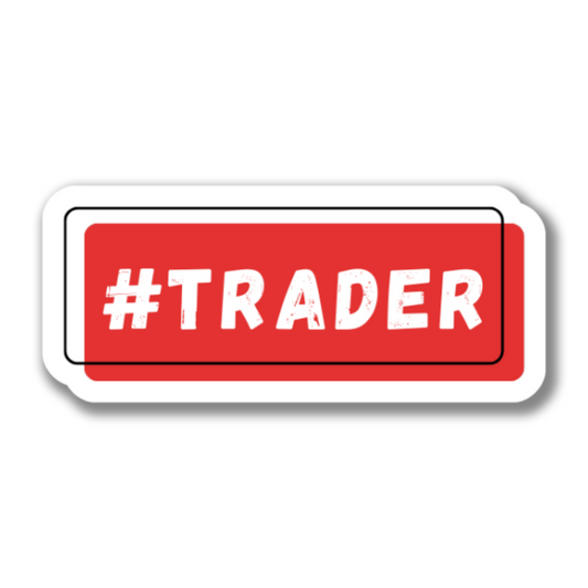 #TRADER STICKER