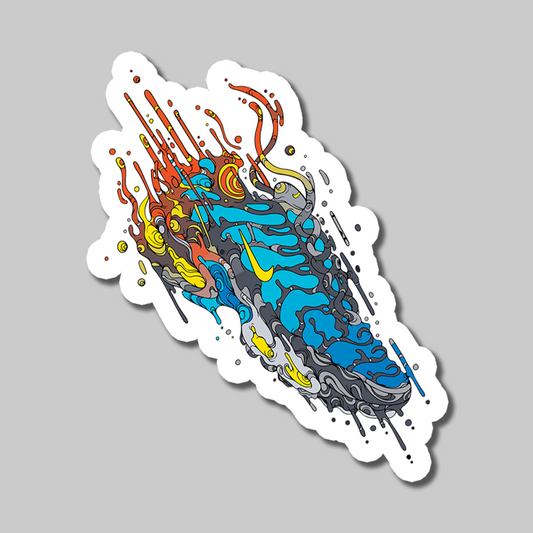FLYING SNEAKERS STICKER