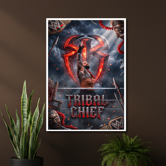 WWE | ROMAN REIGNS | Wrestling Poster