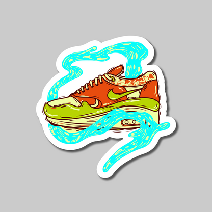FLOWING AIR STICKER
