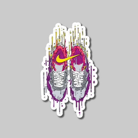 MELTING DRIP KICKS STICKER