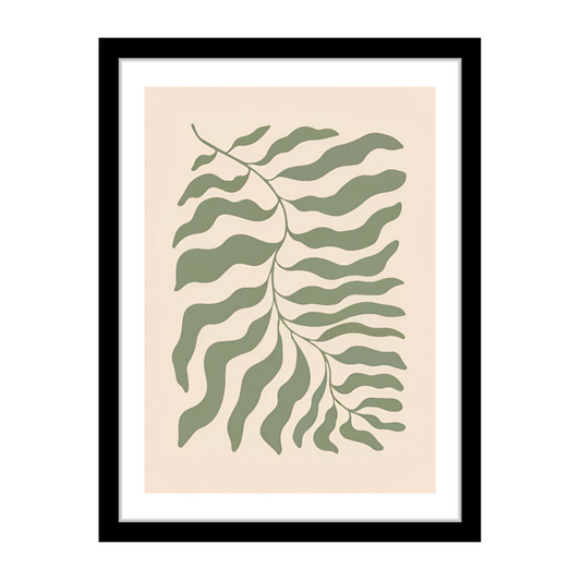 SERENE FERN - Themed Poster