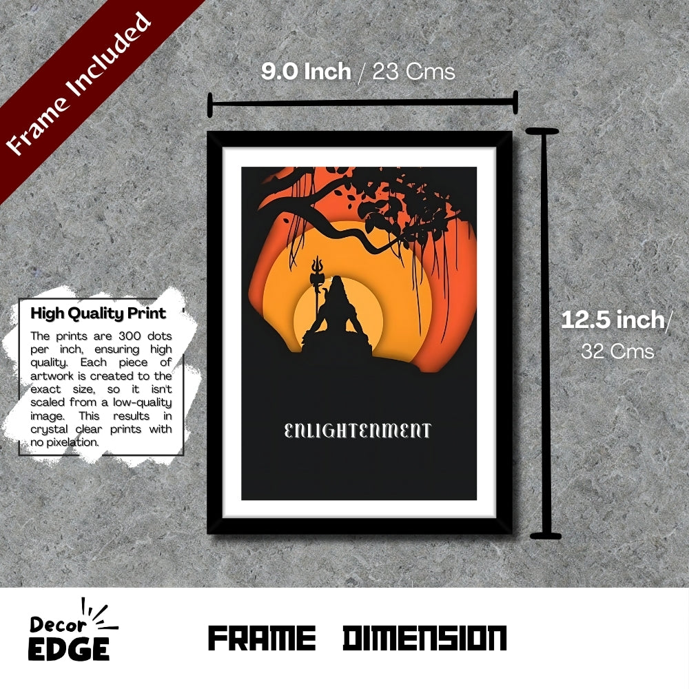 Enlightenment- Shiva Poster