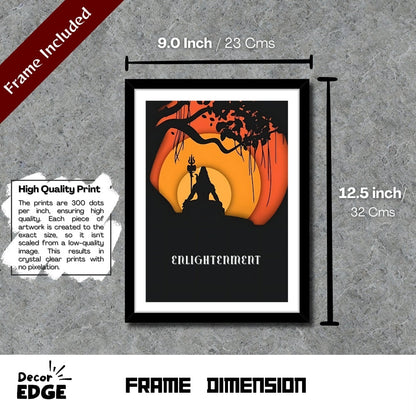 Enlightenment- Shiva Poster