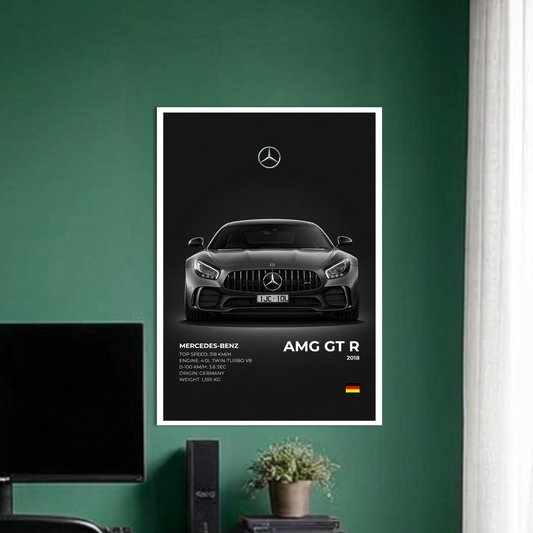AMG GT R | C-4 | CAR POSTER