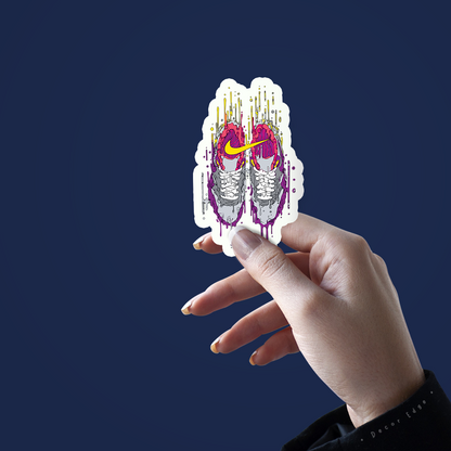 MELTING DRIP KICKS STICKER