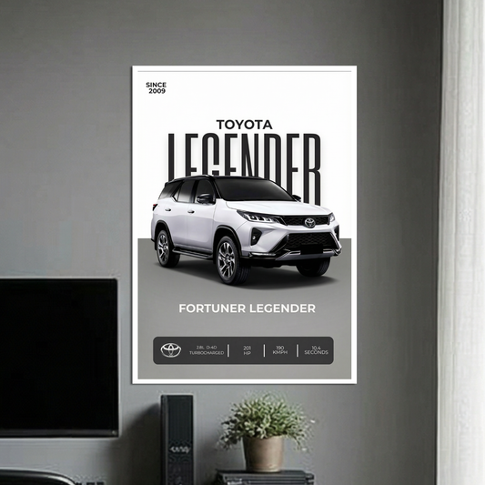 FORTUNER LEGENDER | C-3 | CAR POSTER