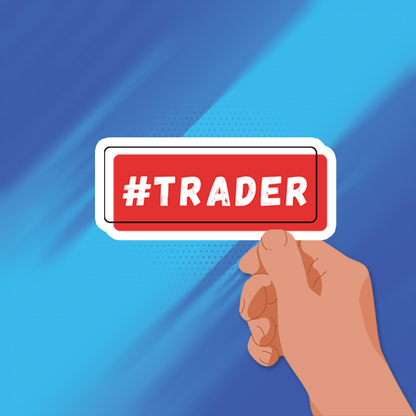#TRADER STICKER