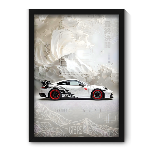 PORSCHE GT3RS | C-V3 | CAR POSTER