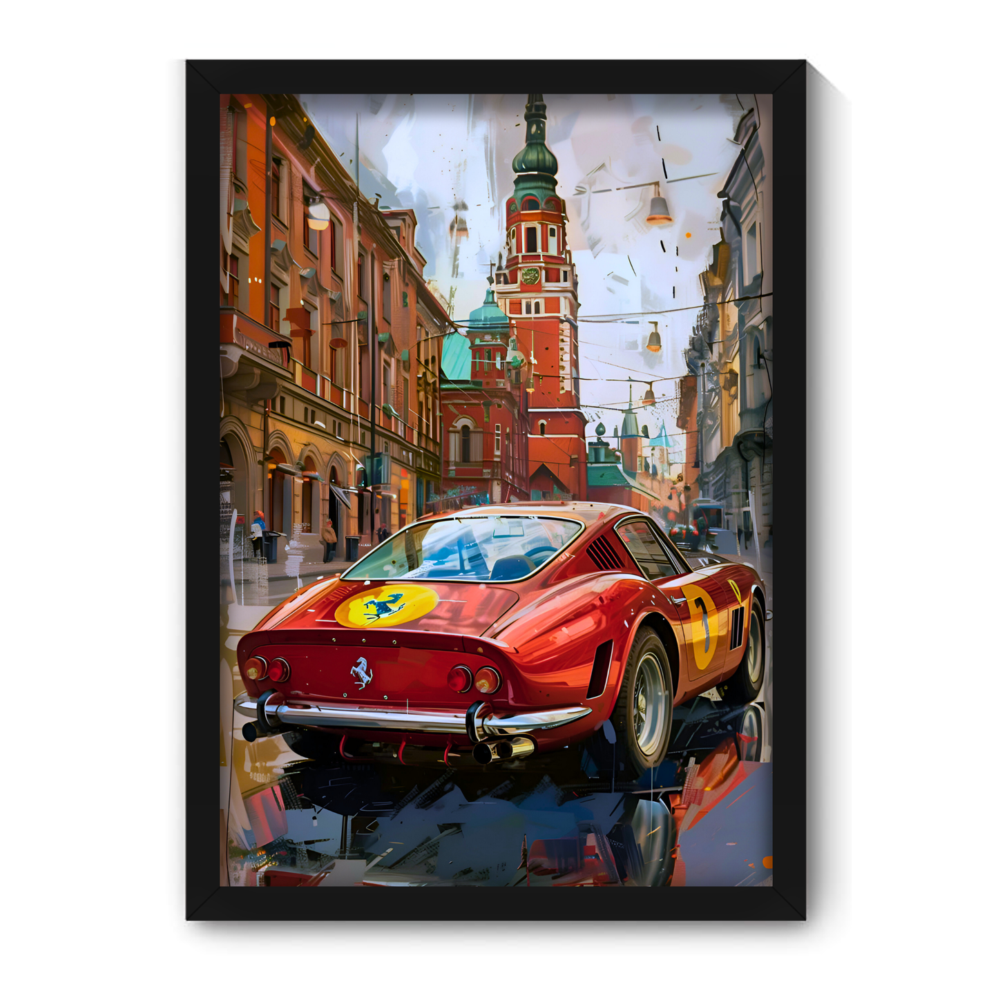 FERRARI 250 GTO | C-V3 | CAR POSTER