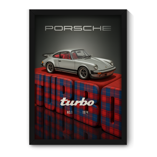 PORSCHE TURBO | C-V3 | CAR POSTER