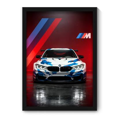 BMW M4 GT4 | C-V3 | CAR POSTER