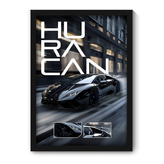 HURACAN | C-V3 | CAR POSTER