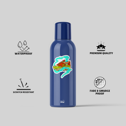 FLOWING AIR STICKER