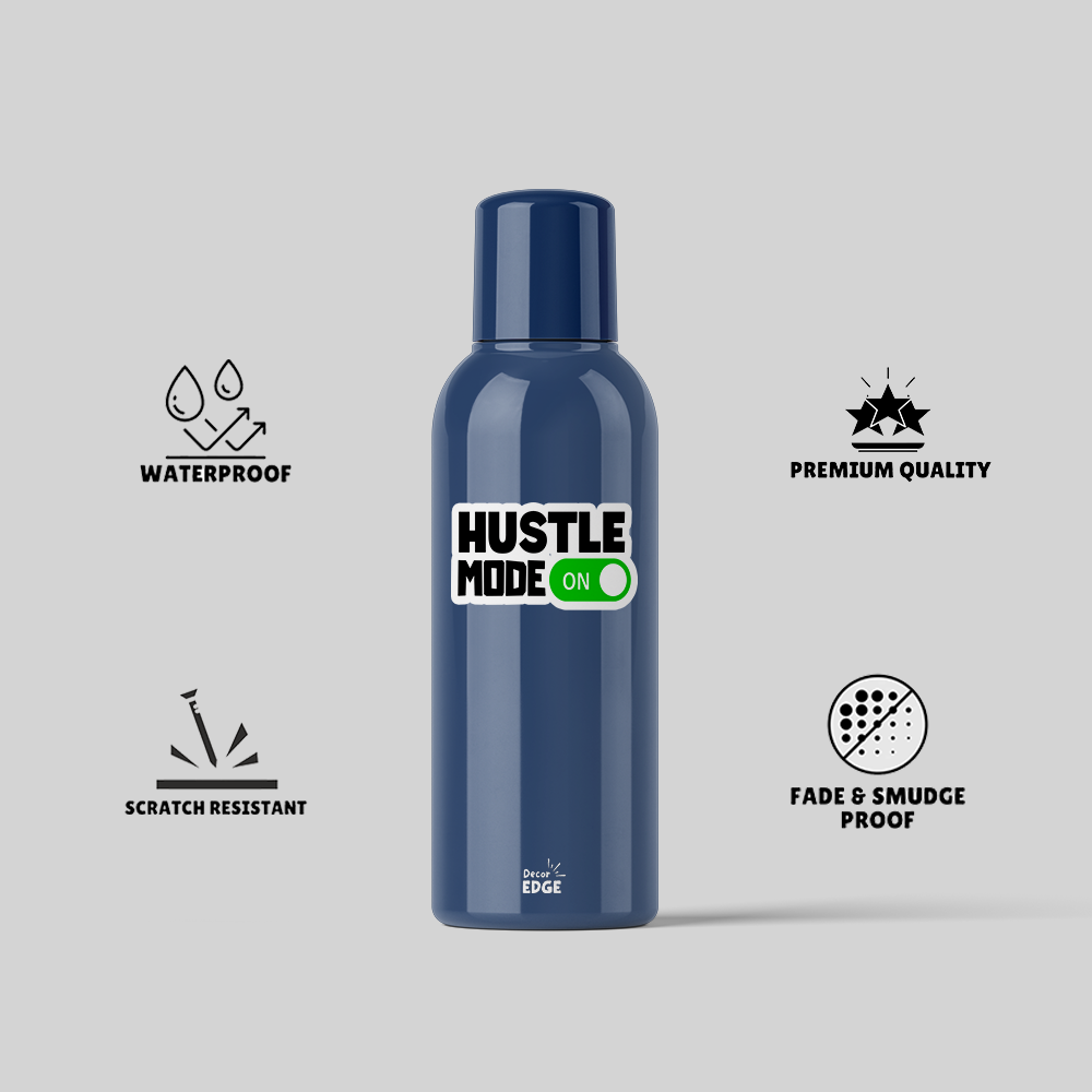 HUSTLE MODE ON STICKER