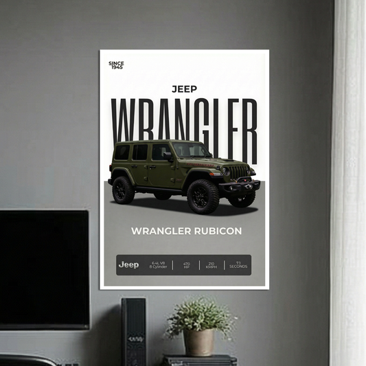 JEEP WRANGLER | C-3 | CAR POSTER