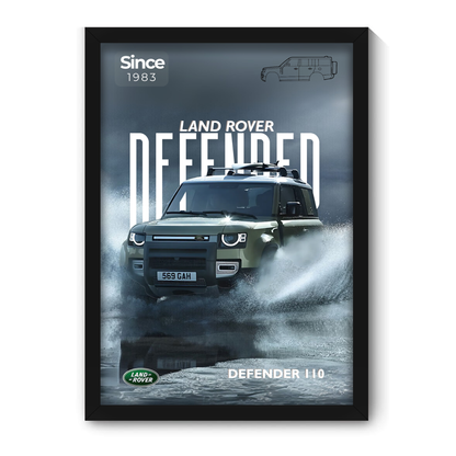 LAND ROVER DEFENDER | C-V3 | CAR POSTER