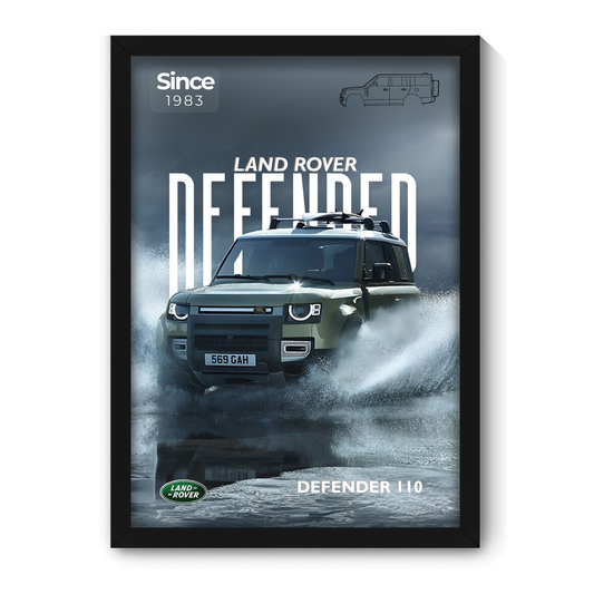 LAND ROVER DEFENDER | C-V3 | CAR POSTER