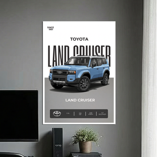 LAND CRUISER | C-3 | CAR POSTER