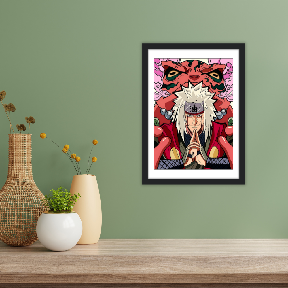 Jiraiya the Gallant – Sage Mode Poster