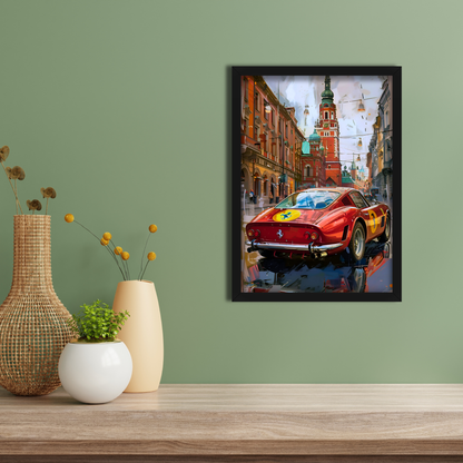 FERRARI 250 GTO | C-V3 | CAR POSTER