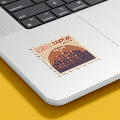 CITY STAMP JAIPUR STICKER