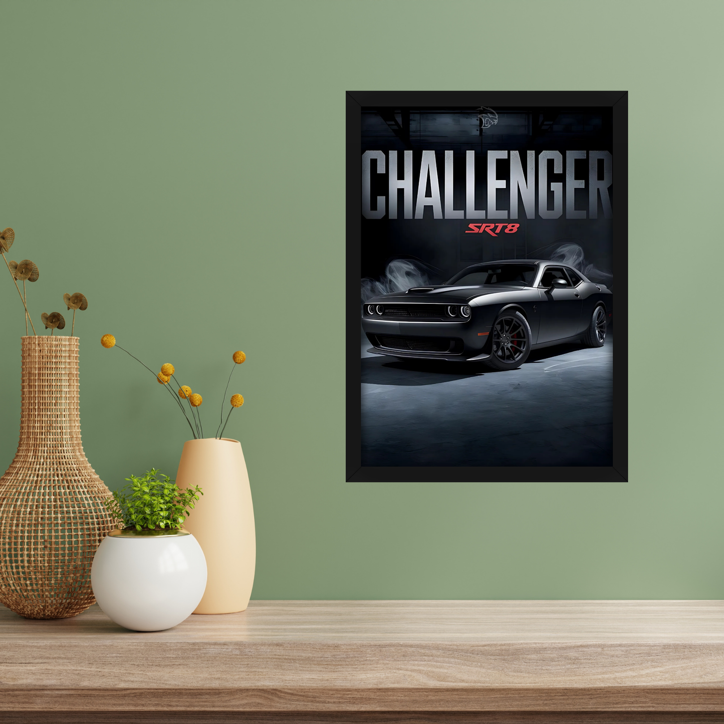 CHALLENGER SRT8 | C-V3 | CAR POSTER