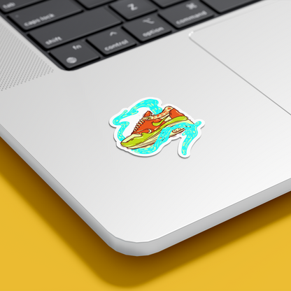 FLOWING AIR STICKER