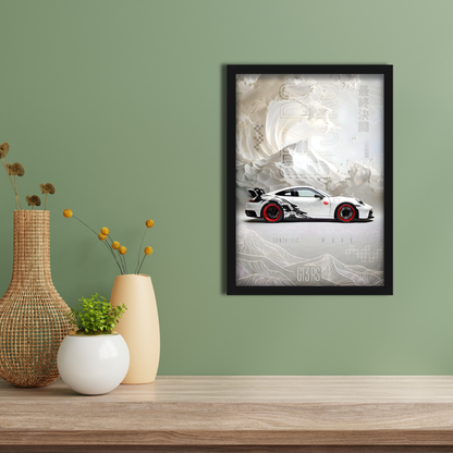 PORSCHE GT3RS | C-V3 | CAR POSTER