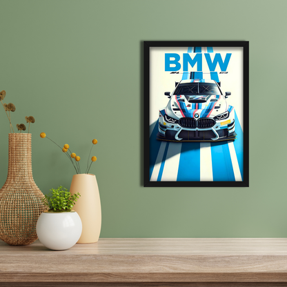 BMW M4 GT4 -1 | C-V3 | CAR POSTER